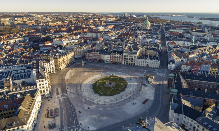 Kongens Nytorv set fra oven