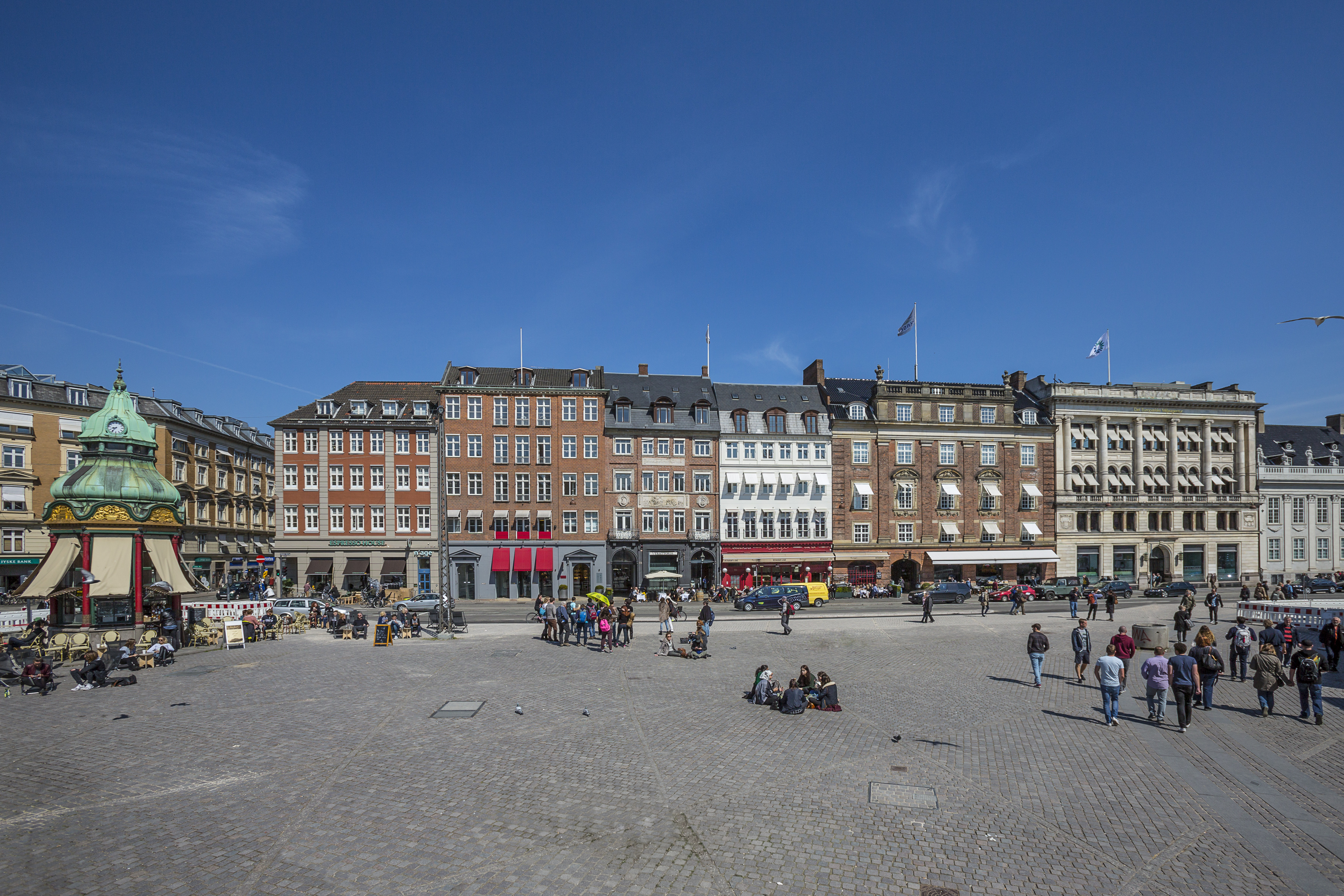 ATP Ejendommes perlerække på Kongens Nytorv